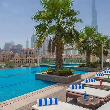 Panoramic Burj Khalifa View Luxury 1Br Penthouse Apartment Dubai Exterior photo